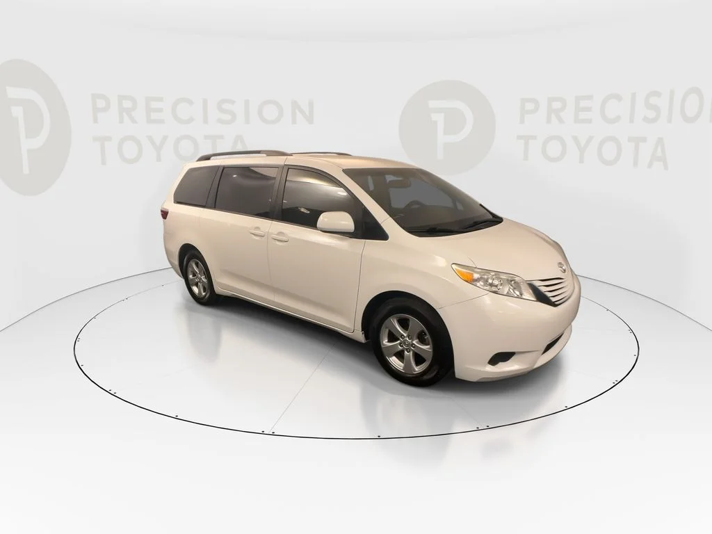 Used 2015 Super White Toyota LE image 2