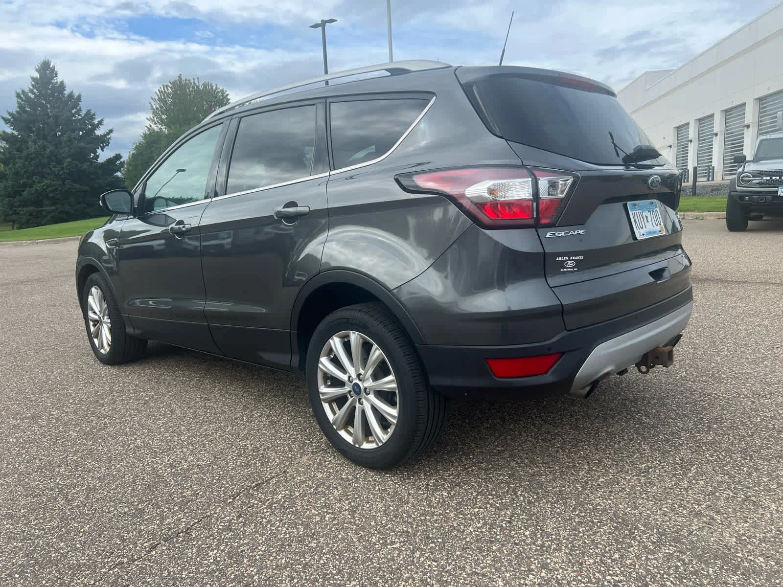 Used 2017 Magnetic Metallic Ford Titanium image 5
