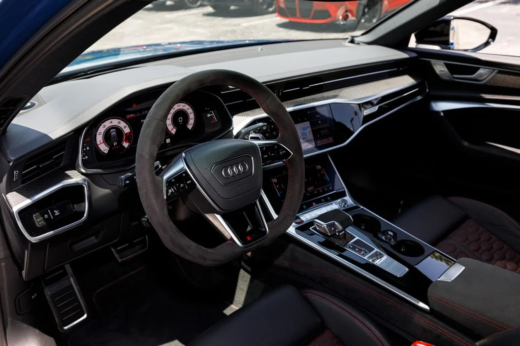 Used 2025 Blue Audi 4.0T image 33