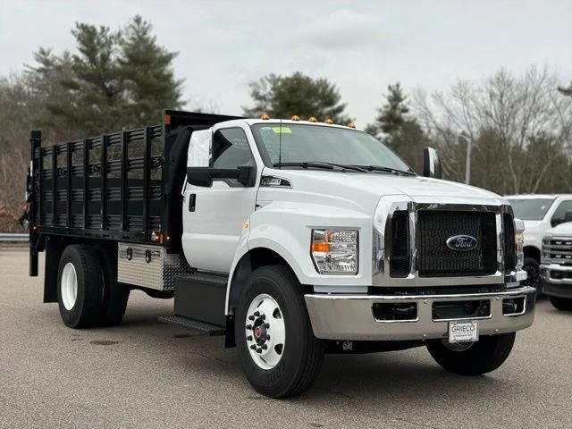 New 2026 Oxford White Ford F-650 Gas Straight Frame image 1