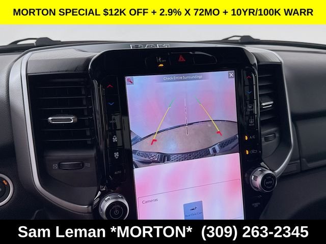 New 2026 Diamond Black Crystal Pearl-Coat Exterior Paint Ram Big Horn/Lone Star image 14