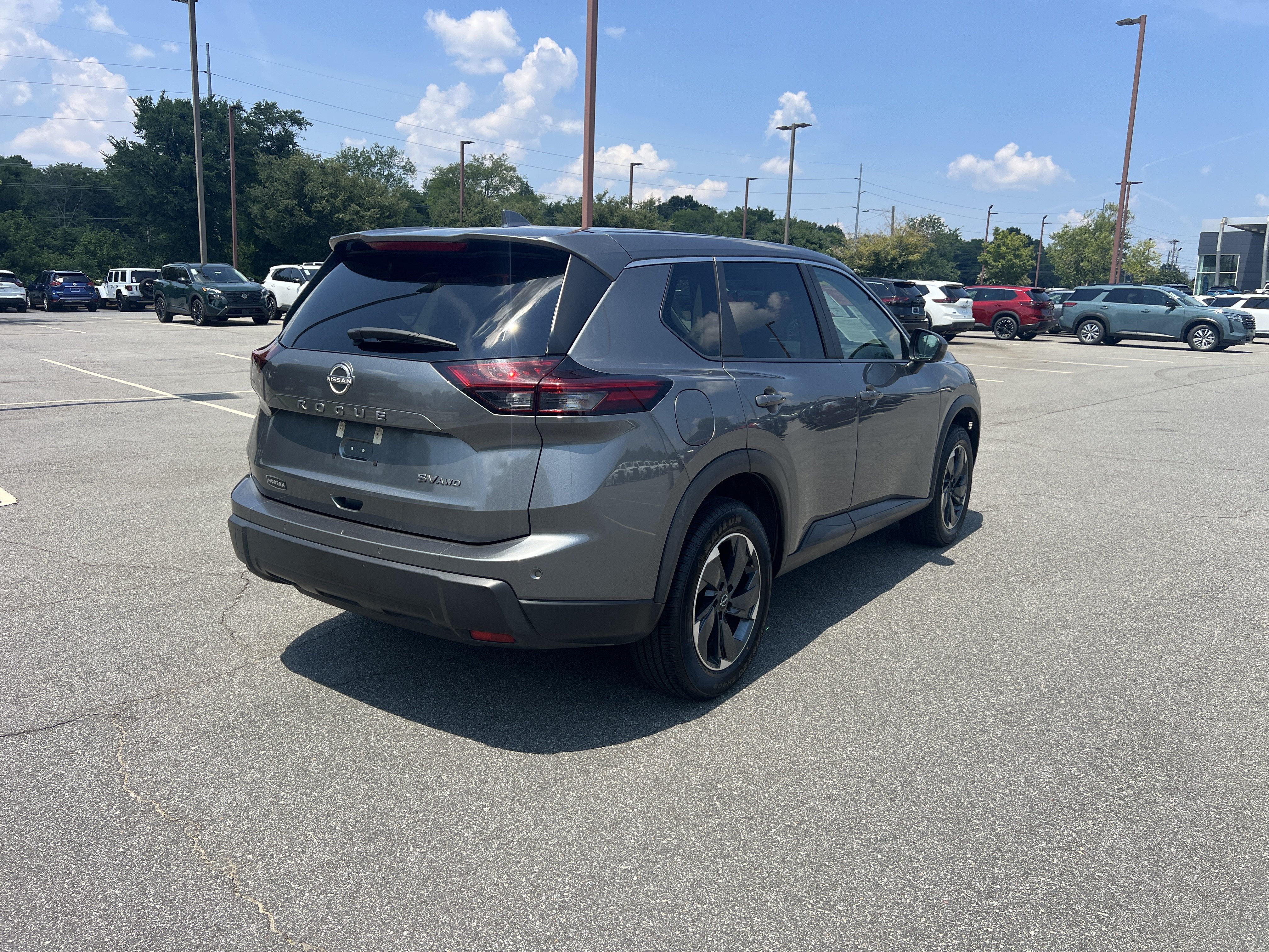 Used 2024 Gun Metallic Nissan SV image 7