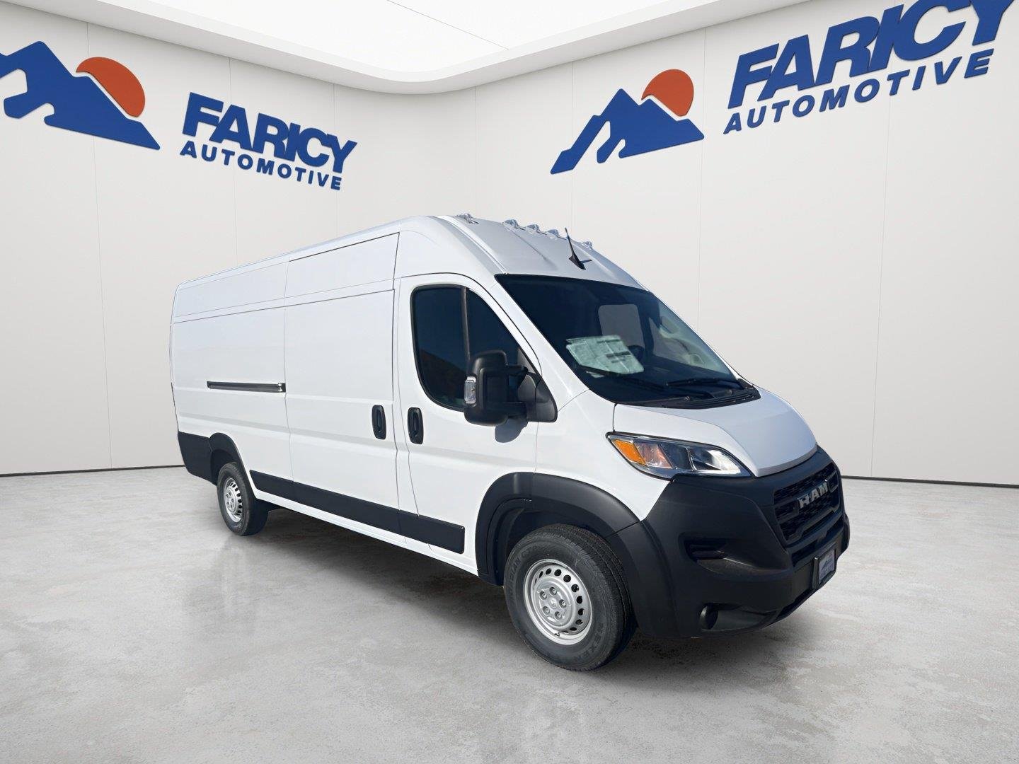 New 2025 Bright White Clear-Coat Exterior Paint RAM Tradesman image 1