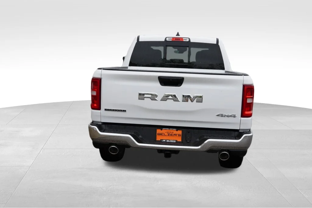 New 2026 Bright White Clear-Coat Exterior Paint RAM Big Horn image 4