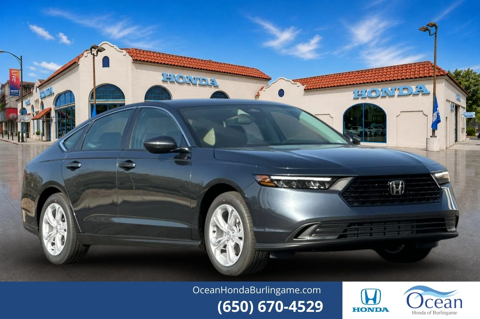 New 2026 Meteorite Gray Metallic Honda LX image 1