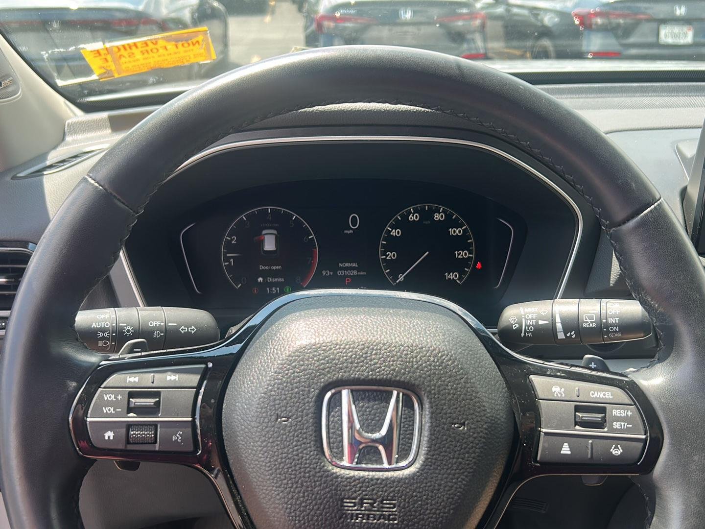 Used 2024 Lunar Silver Metallic Honda Touring image 12
