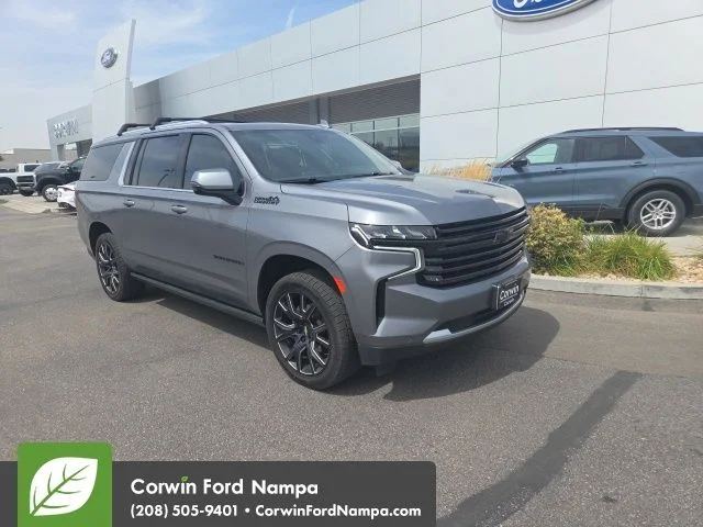 Used 2021 Gray Chevrolet High Country image 1