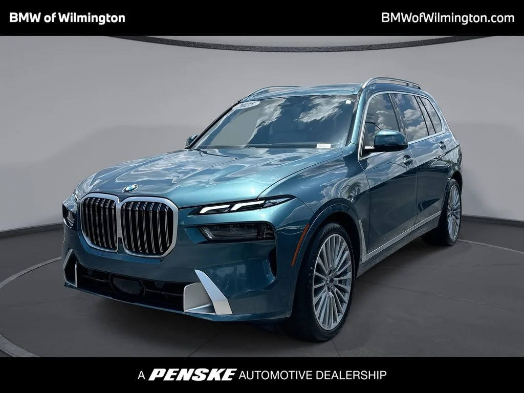 Certified Used 2025 Blue BMW xDrive40i image 1