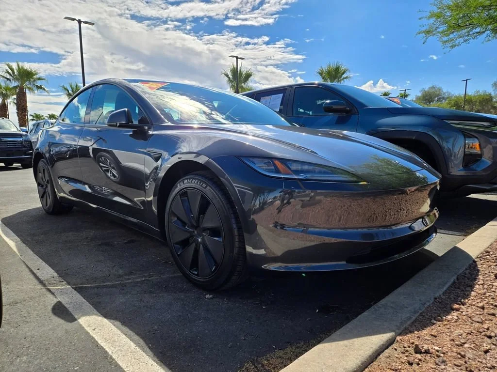 Used 2025 Gray Tesla Long Range image 1