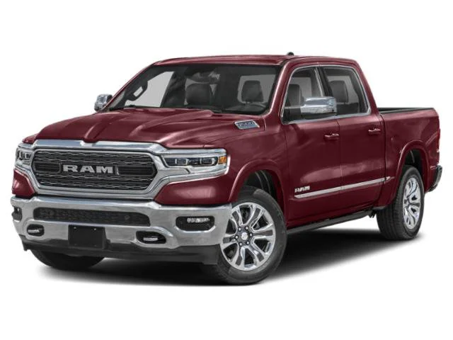Used 2024 Delmonico Red Pearlcoat Ram Limited image 1