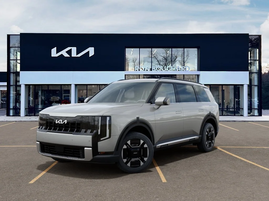 New 2027 Ivory Silver Kia EX image 1