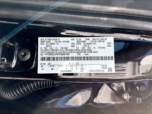 New 2026 Agate Black Metallic Ford STX image 27