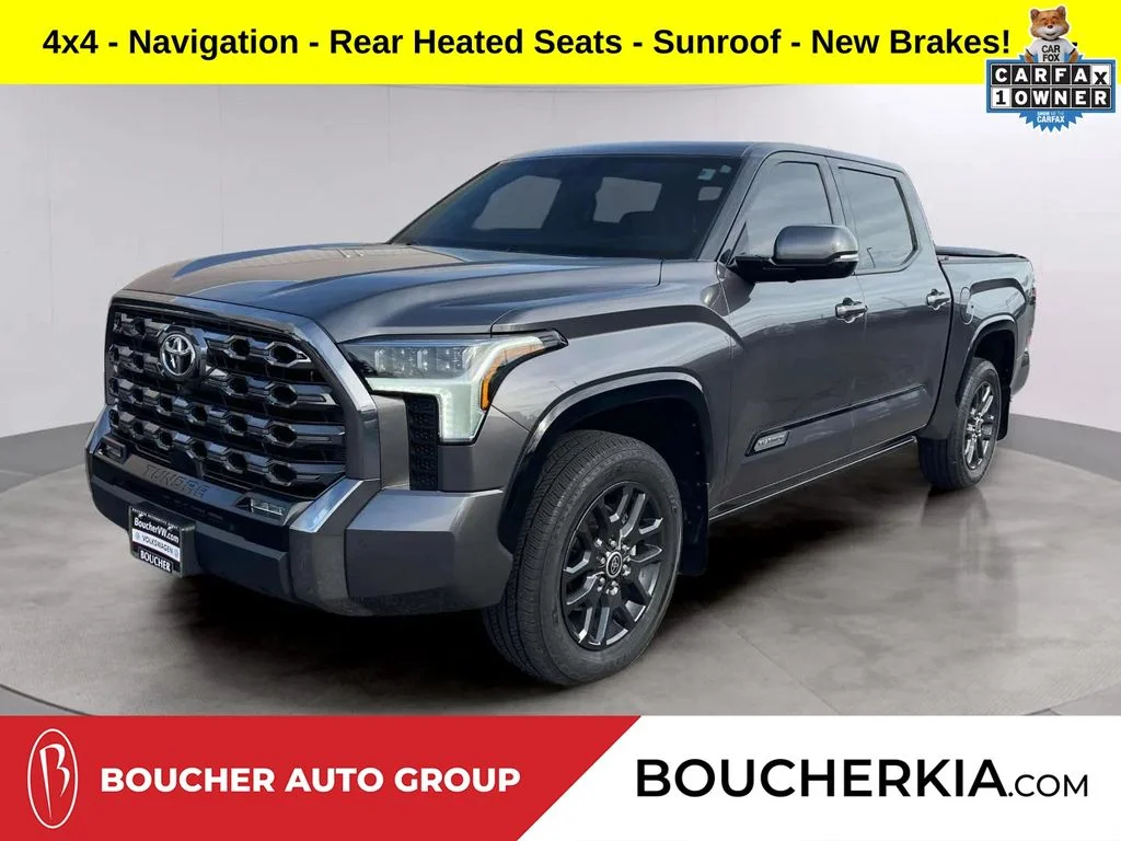 Used 2023 Magnetic Gray Metallic Toyota Platinum image 1
