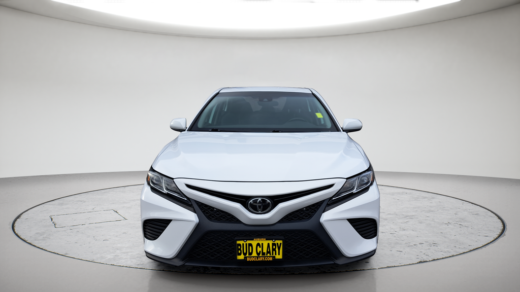Used 2019 White Toyota SE image 8