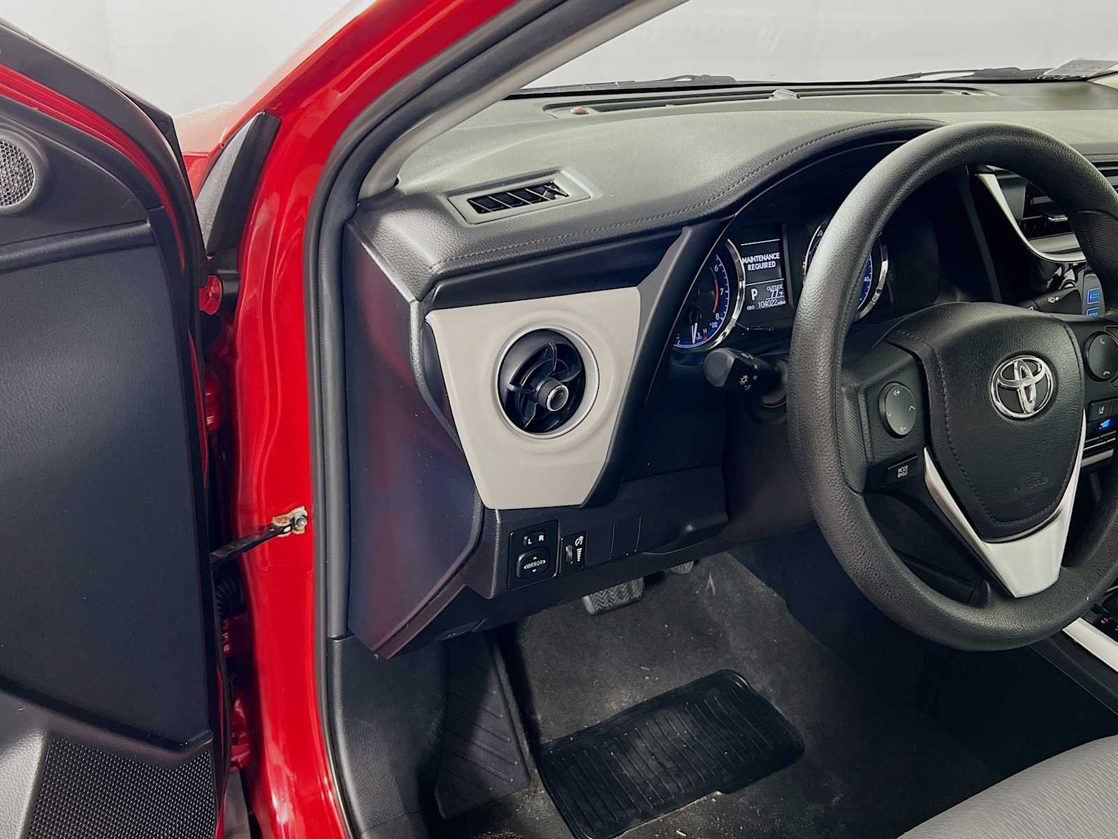 Used 2017 Barcelona Red Metallic Toyota LE image 10