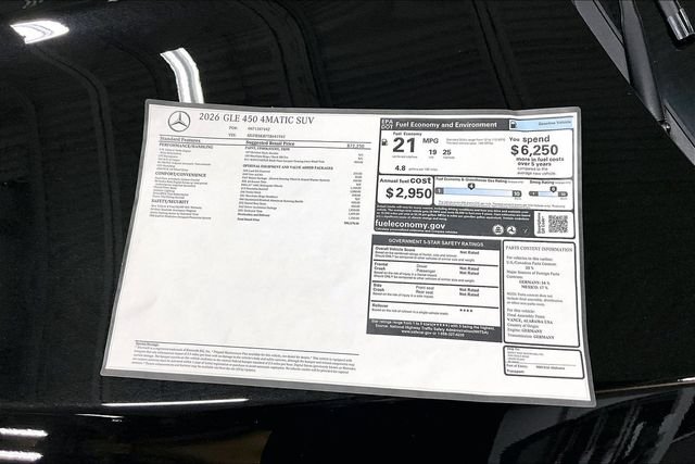 New 2026 Black Mercedes-Benz GLE 450 image 27