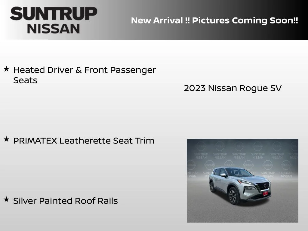 Certified Used 2023 Silver Nissan SV image 18