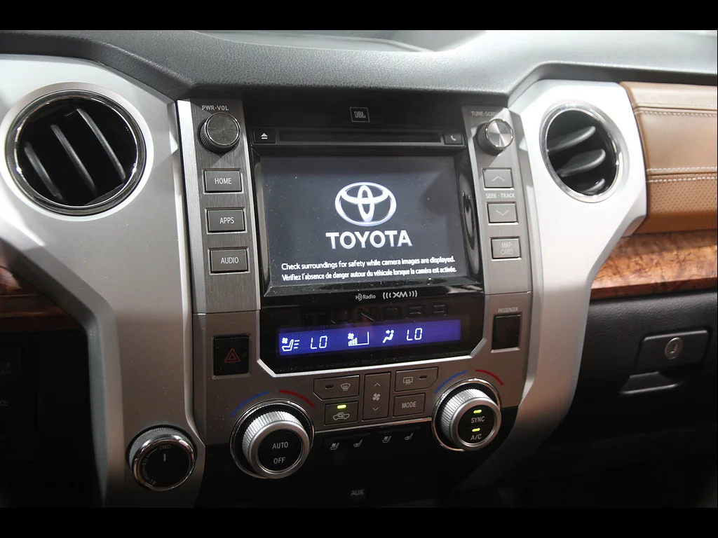 Used 2017 Sunset Bronze Mica Toyota 1794 Edition CrewMax 4x4 image 9
