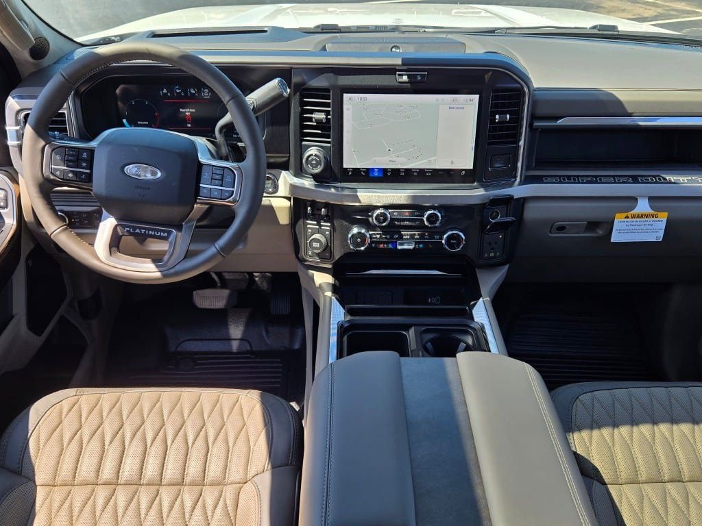 New 2026 Star White Metallic Tri-Coat Ford F-250® Platinum® image 23