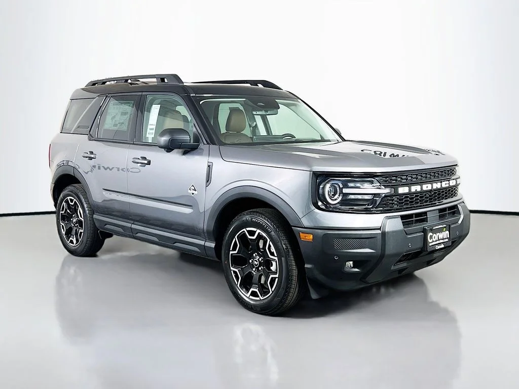 New 2025 Carbonized Gray Metallic Ford Outer Banks image 1