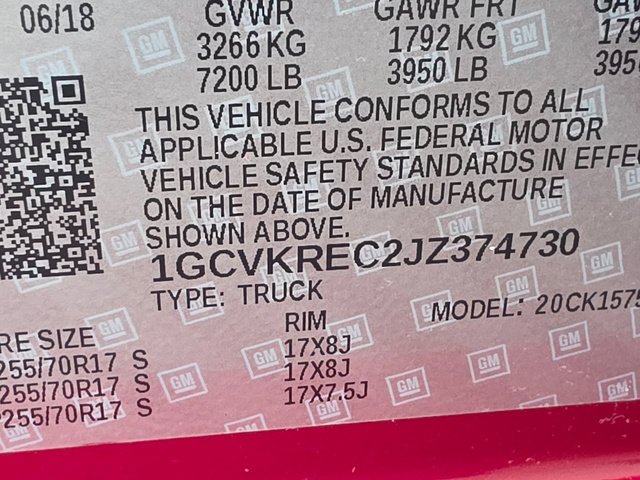 Used 2018 CAJUN RED TINTCOAT Chevrolet LT image 35
