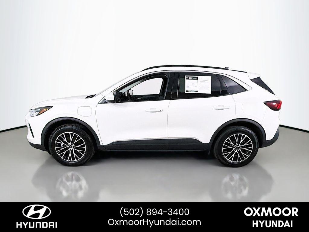 Used 2024 Star White Metallic Tri-Coat Ford PHEV image 4
