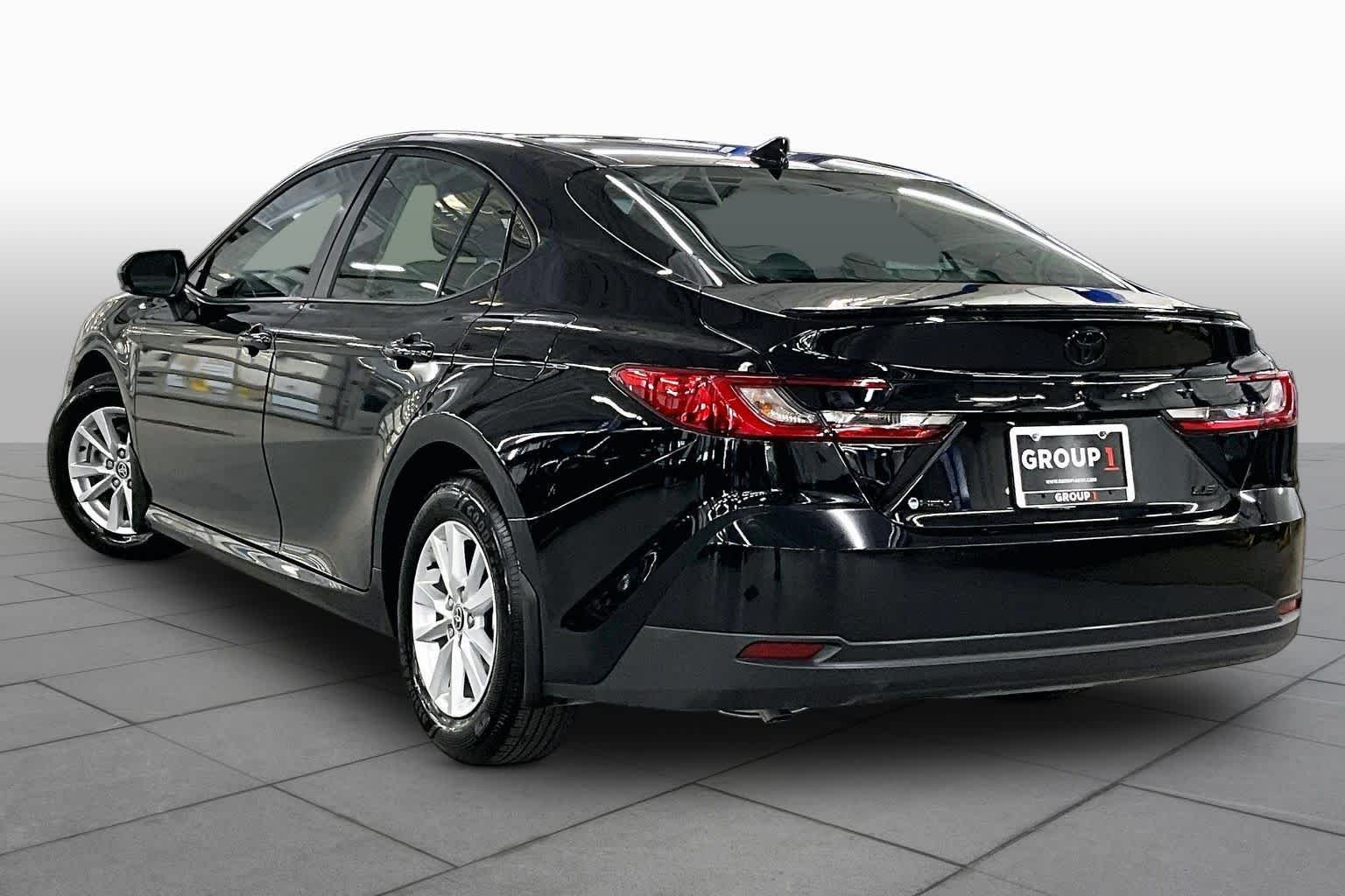 Used 2025 Midnight Black Metallic Toyota LE image 12