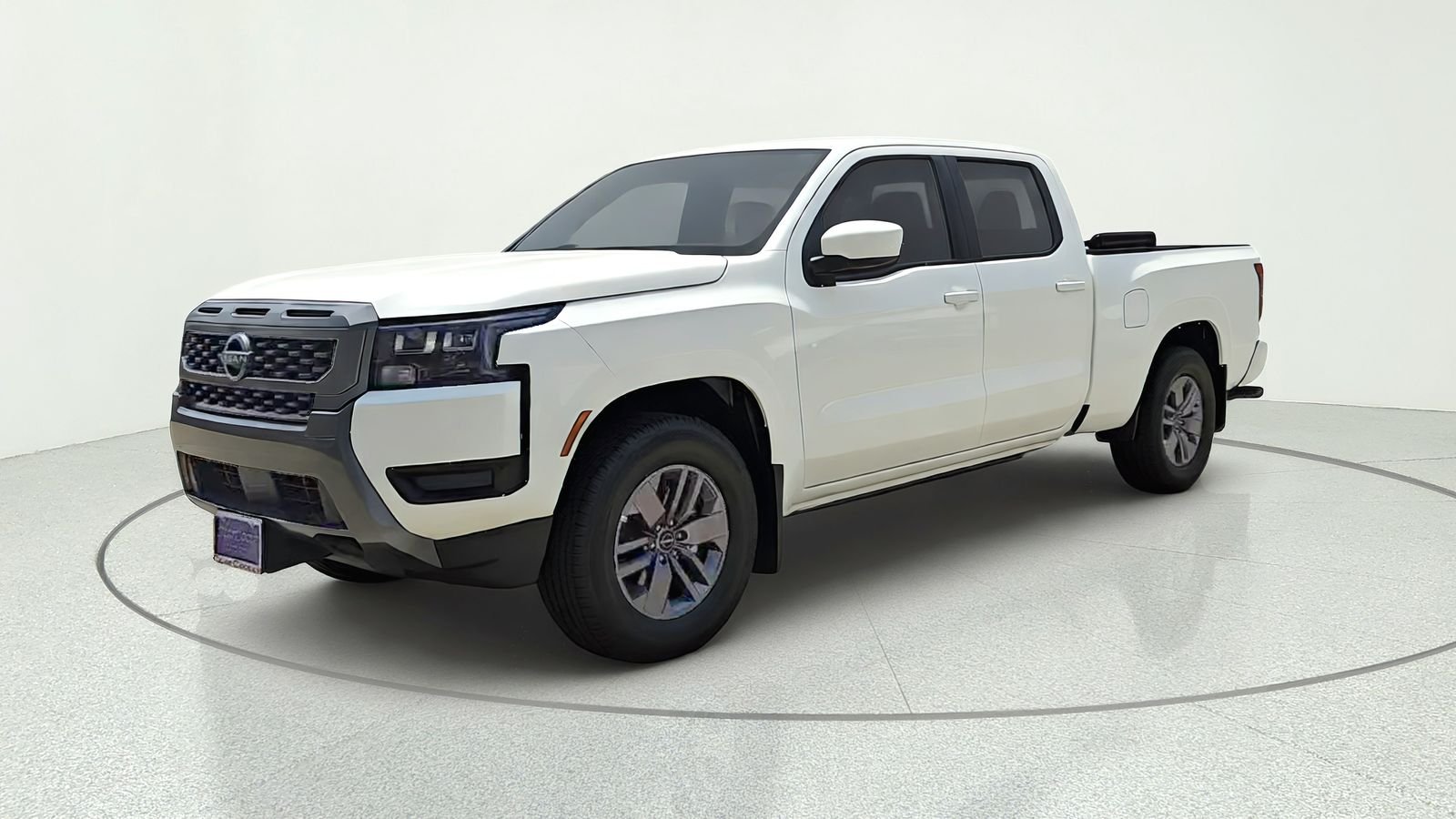 New 2026 Glacier White Nissan Crew Cab SV Long Bed image 3