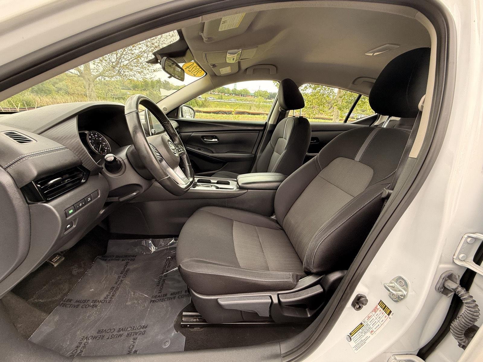 Used 2024 Aspen White Tricoat Nissan SV image 14