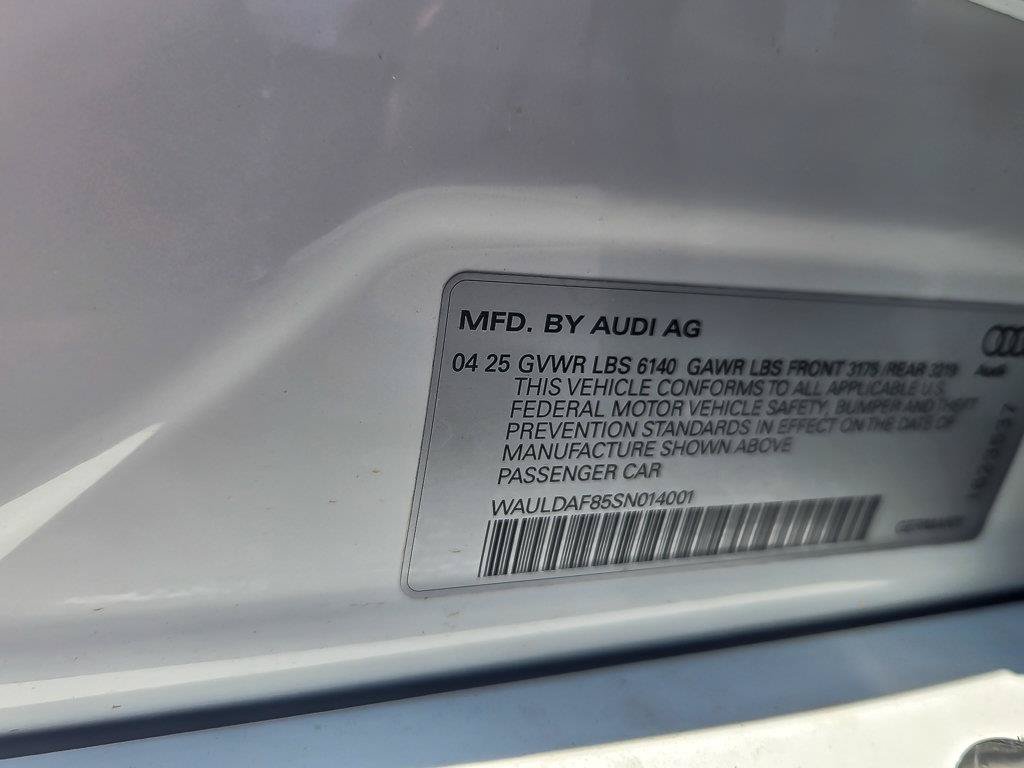 Used 2025 Glacier White Metallic Audi L 55 image 43