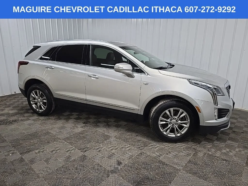 Used 2020 RADIANT SILVER METALLIC Cadillac Premium Luxury AWD image 1
