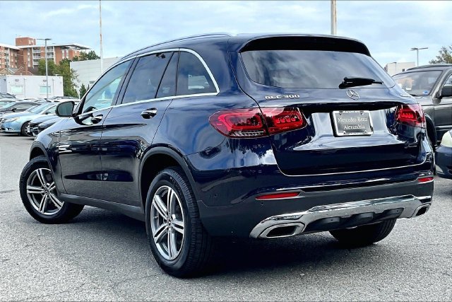 Used 2021 Blue Mercedes-Benz GLC 300 image 10