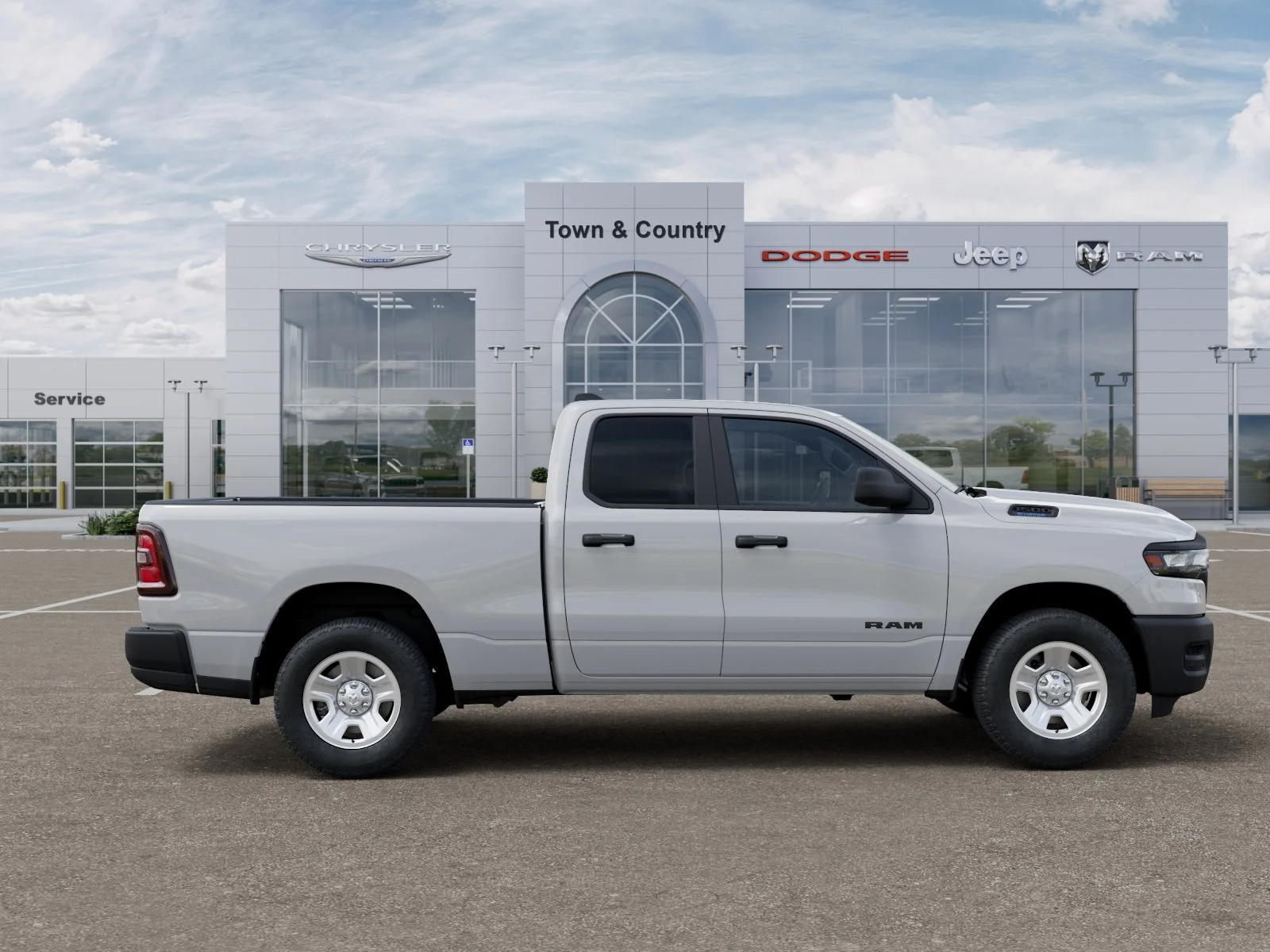 New 2026 Bright White Clearcoat RAM Tradesman image 47
