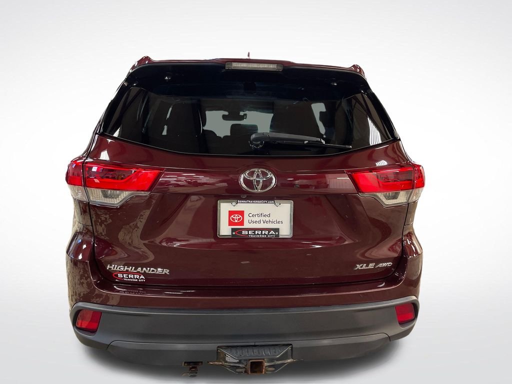 Certified Used 2019 Red Toyota XLE image 4