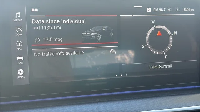 Used 2023 Black Sapphire Metallic BMW M550i xDrive image 18