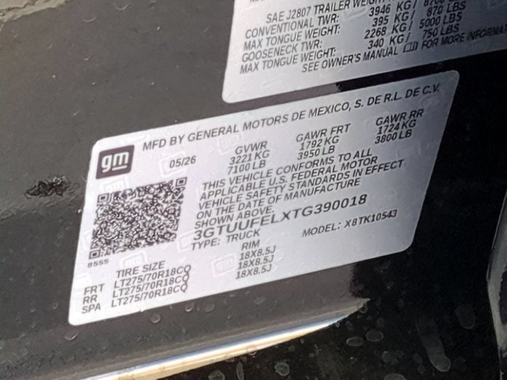 New 2026 Onyx Black GMC AT4X image 35
