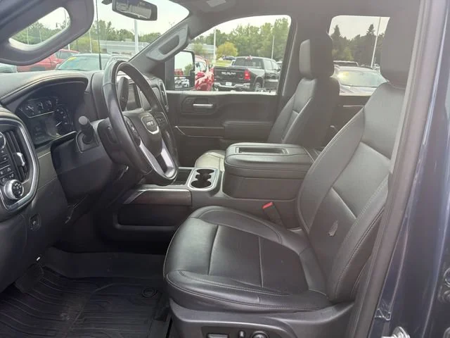 Used 2021 PACIFIC BLUE METALLIC GMC SLT image 11