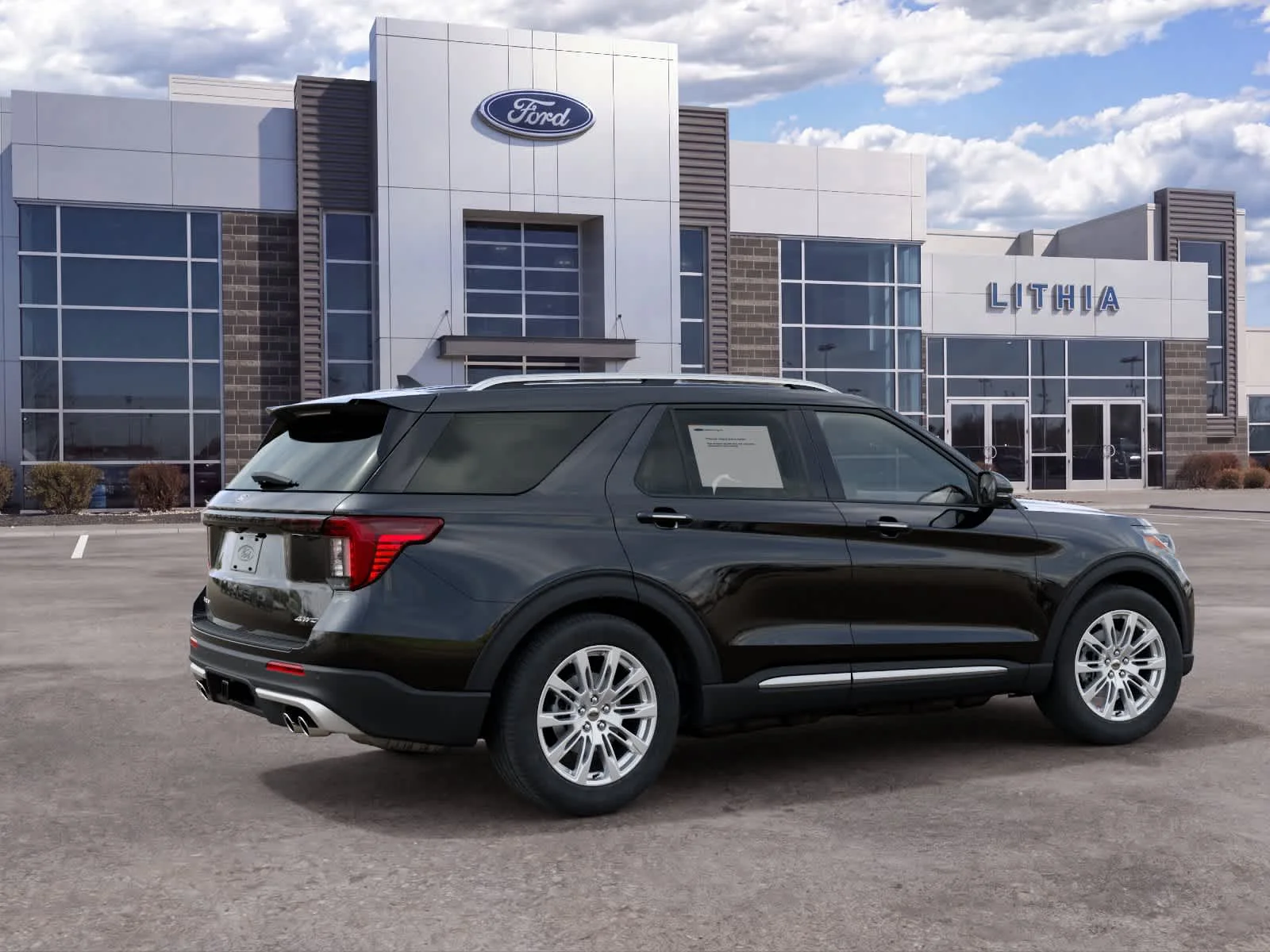 New 2027 Agate Black Metallic Ford Platinum™ image 6