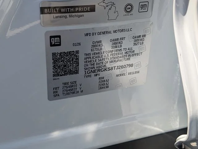New 2026 Summit White Chevrolet LT image 15