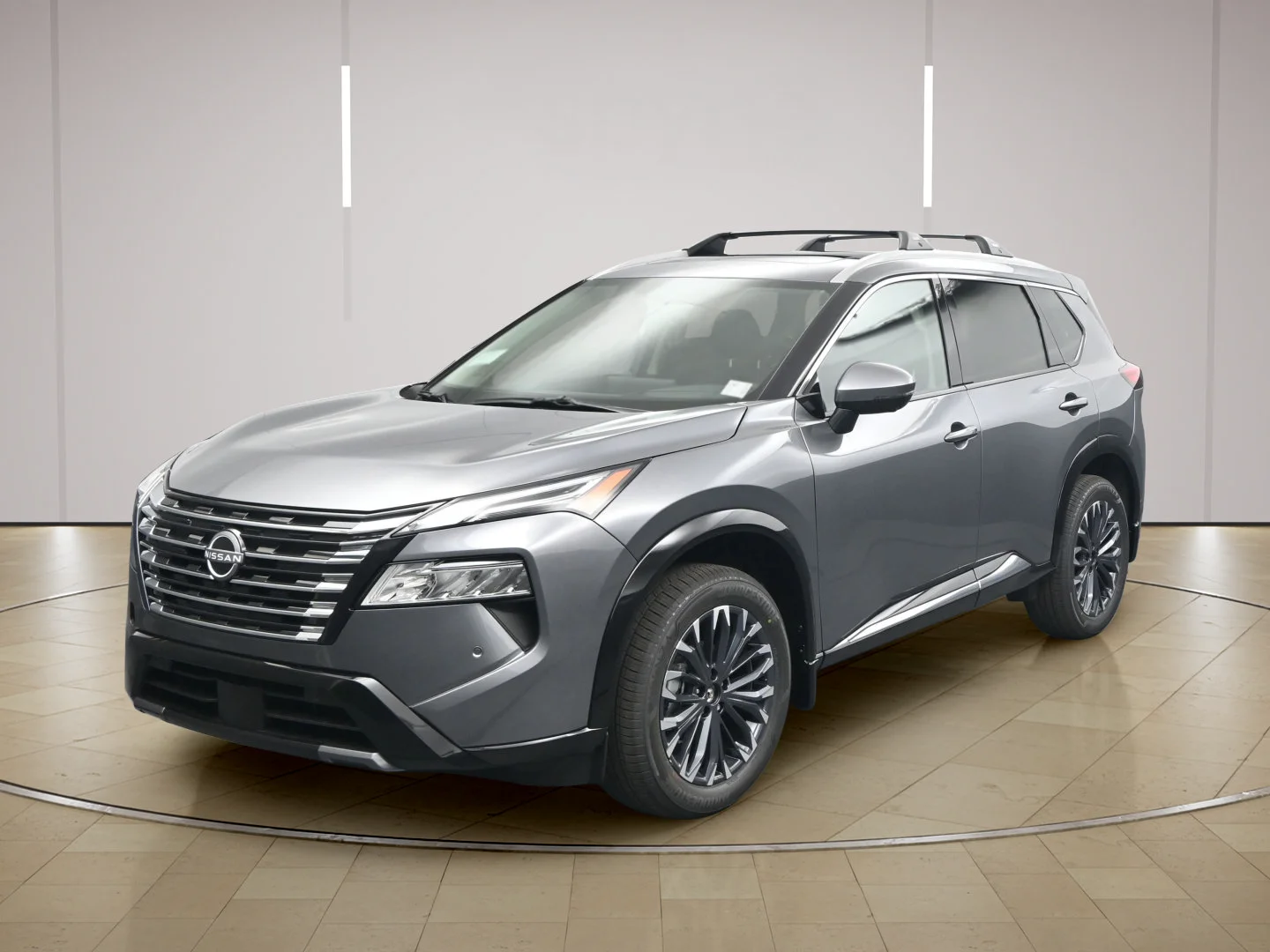 New 2026 Gun Metallic Nissan Platinum image 3