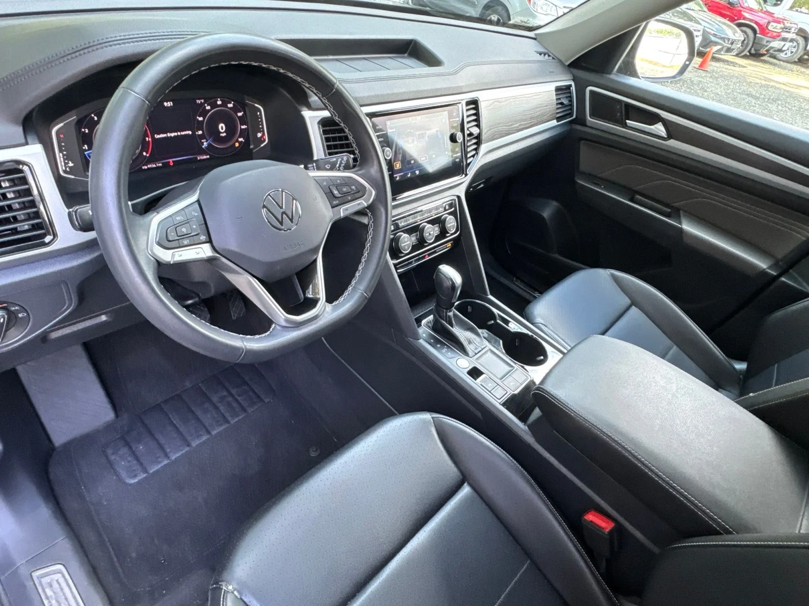 Used 2023 Deep Black Pearl Effect Volkswagen 3.6L V6 SE w/Technology image 41