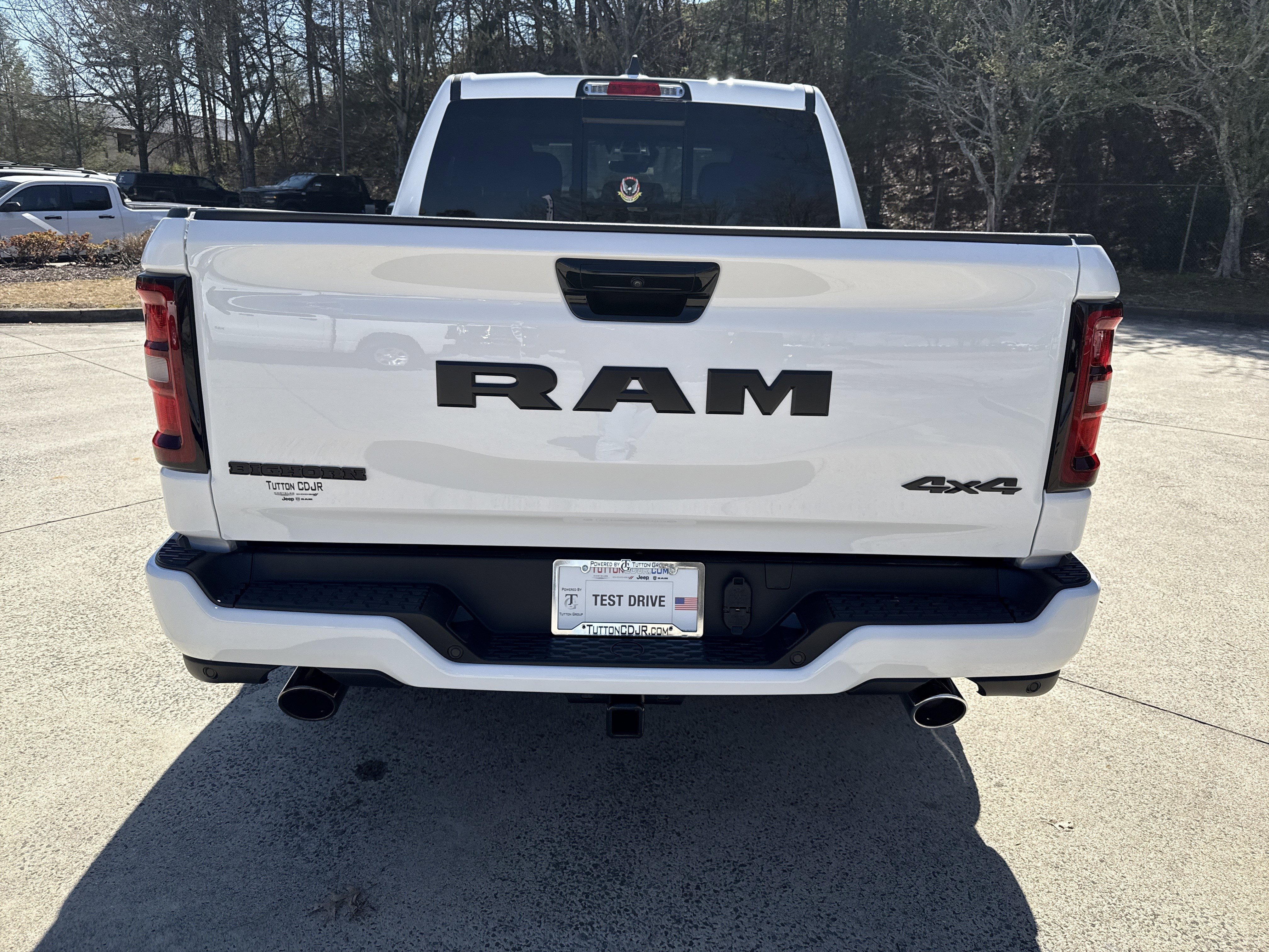 New 2026 Bright White Clearcoat RAM Big Horn image 6