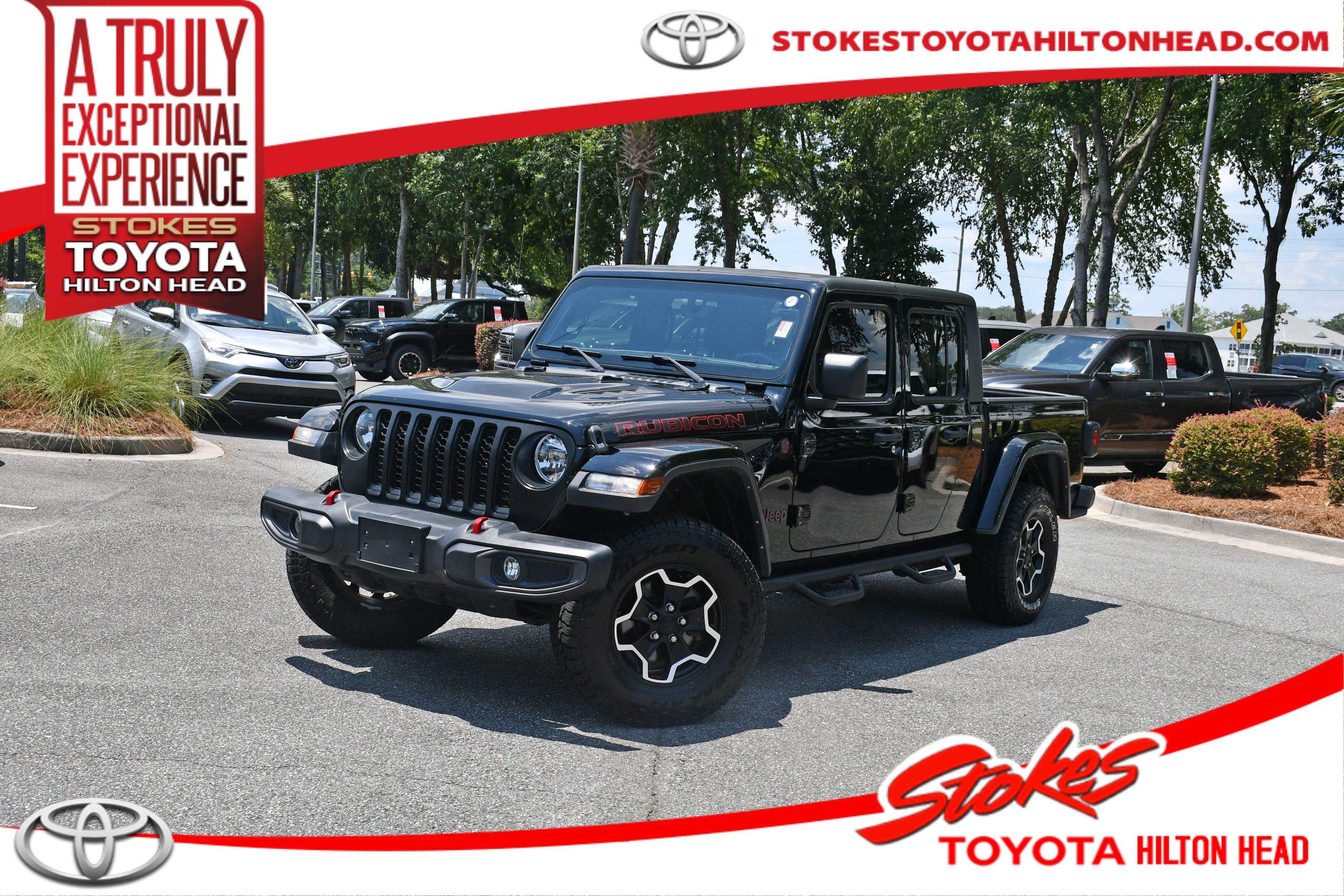 Used 2022 Black Jeep Rubicon image 1