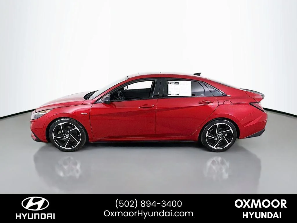 Used 2021 Scarlet Red Pearl Hyundai N Line image 4
