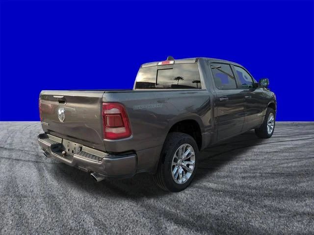 Certified Used 2023 Granite Crystal Clearcoat Metallic Ram Laramie image 4