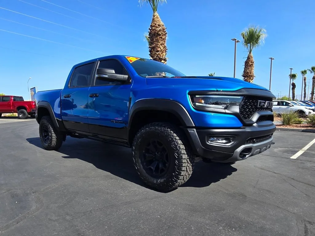 Used 2023 Hydro Blue Pearlc Ram TRX image 1