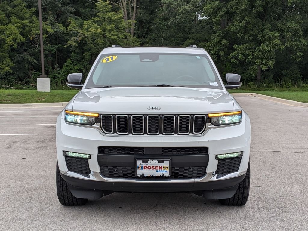Used 2021 White Jeep Limited image 2