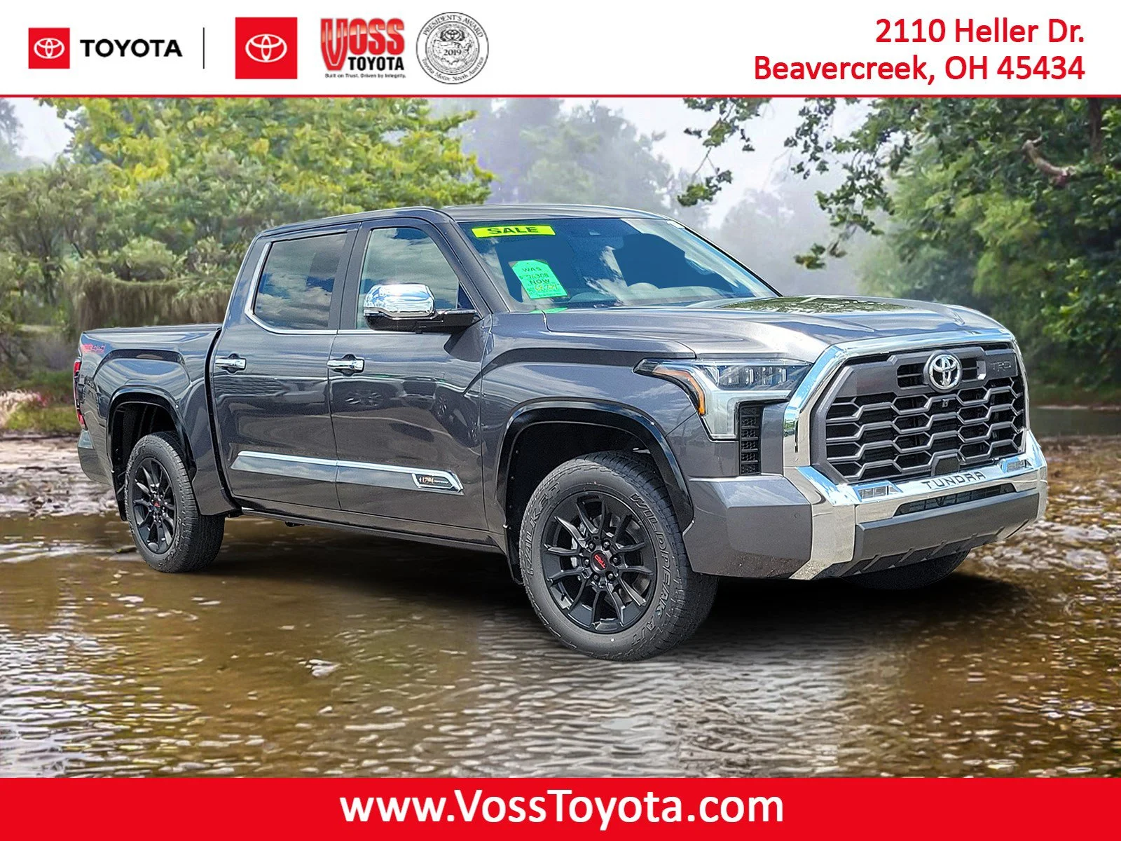 New 2026 Magnetic Gray Metallic Toyota 1794 Edition CrewMax 5.5