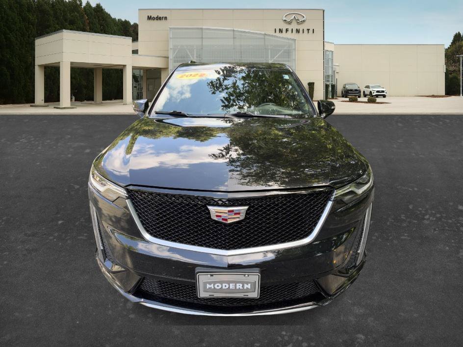Used 2022 Black Metallic Cadillac Sport image 2