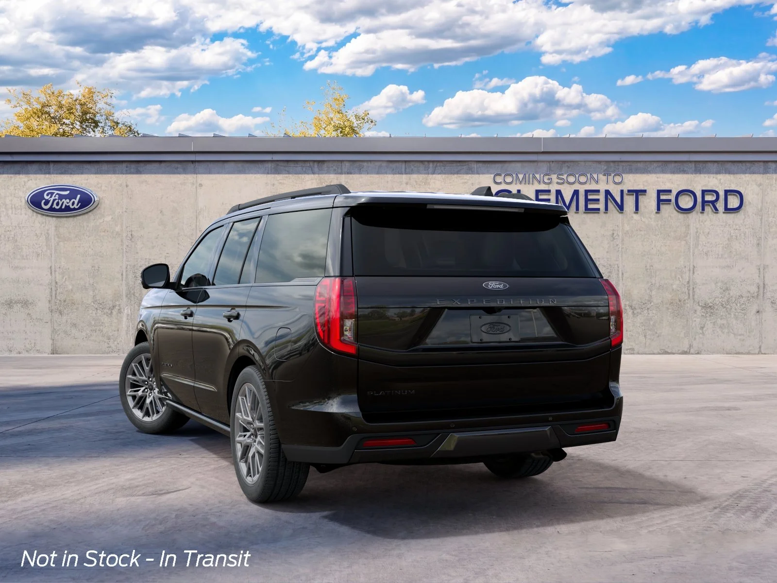 New 2027 Agate Black Metallic Ford Platinum image 8